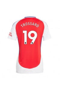 Arsenal Leandro Trossard #19 Fotballdrakt Hjemme Klær Dame 2024-25 Korte ermer